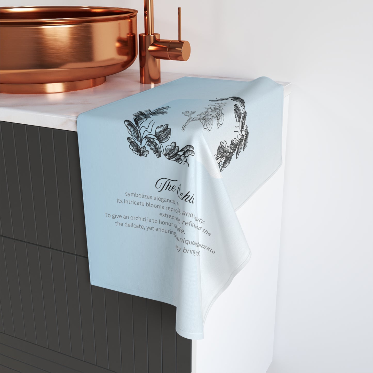 The Orchid Hand Towel