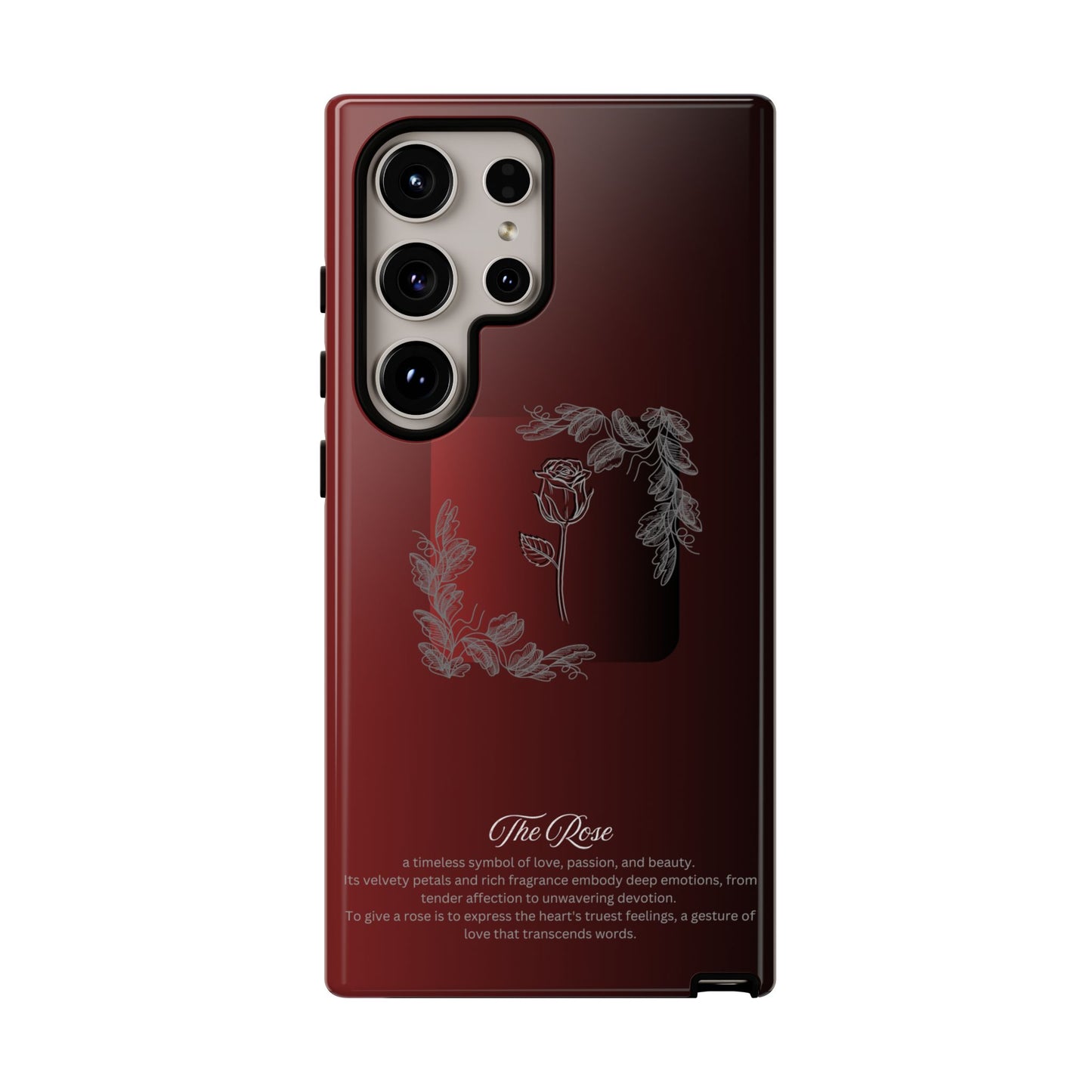The Flower Collection Phone Case - Rose