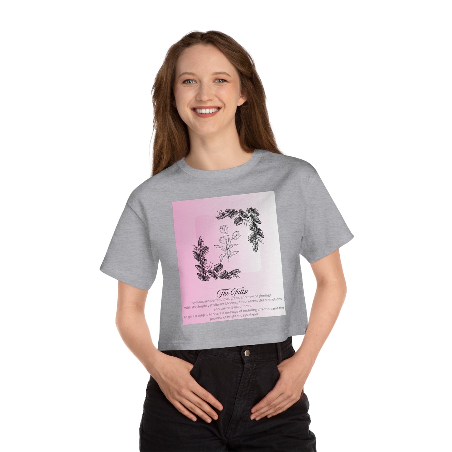 The Tulip Cropped T-Shirt