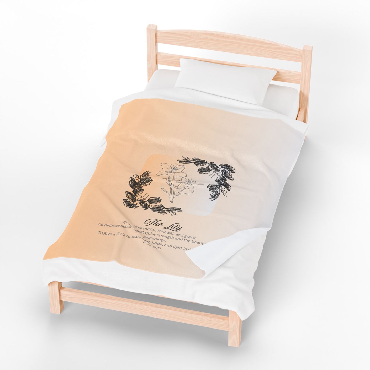 The Lily Velveteen Blanket