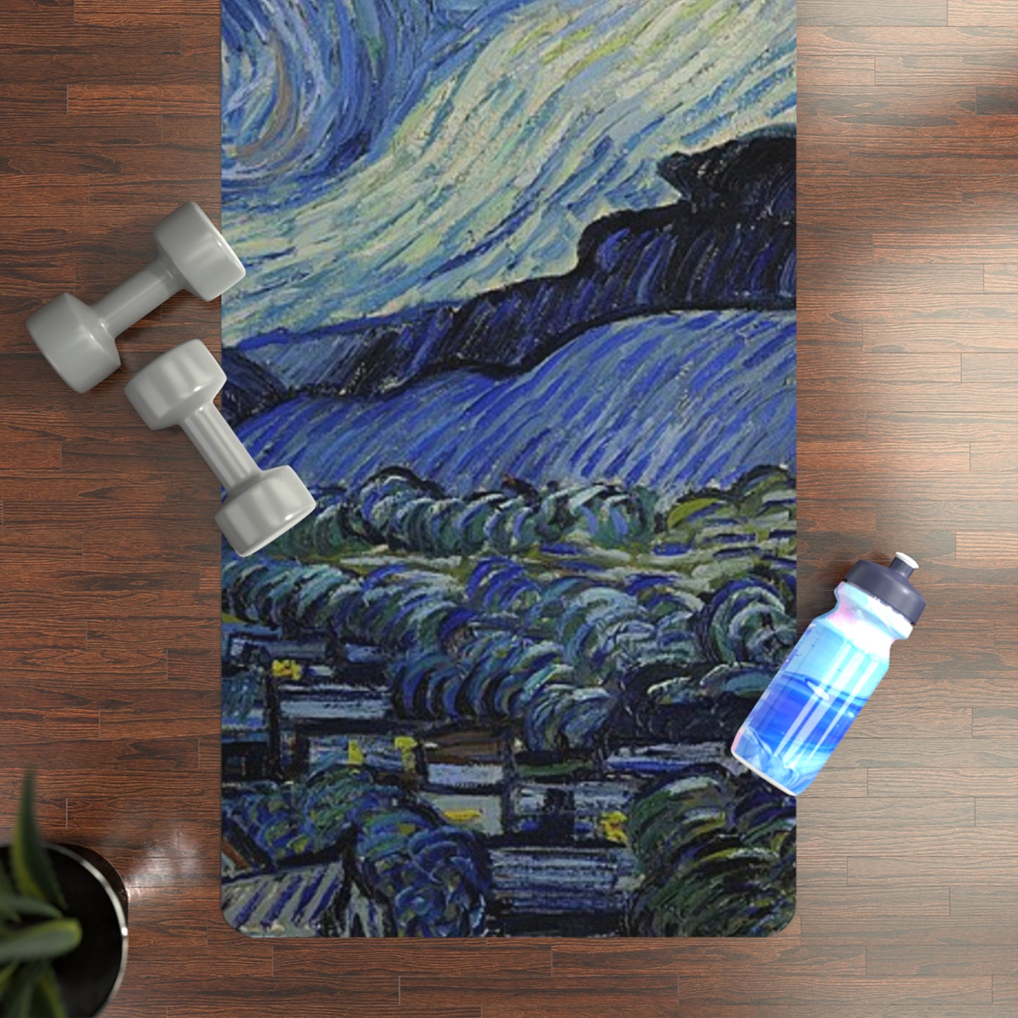 Starry Night by Van Gogh Yoga Mat