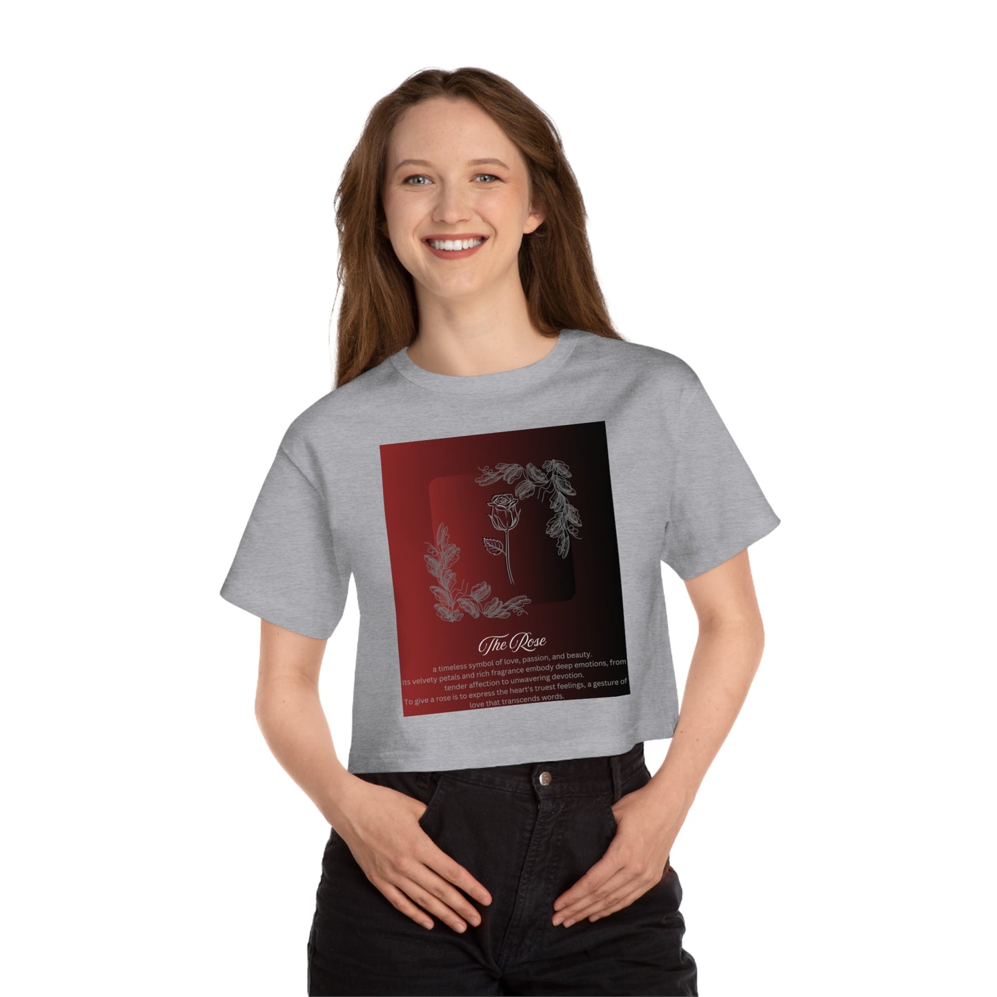 The Rose Cropped T-Shirt