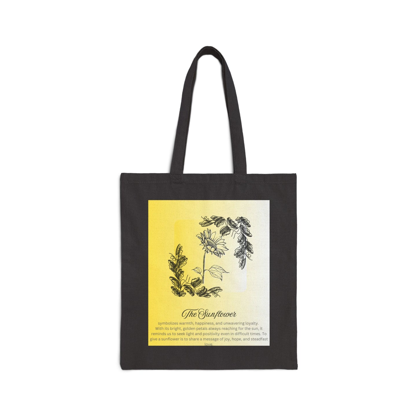 The Flower Collection Tote Bag - Sunflower