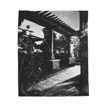 The Dark Night No. 2 Velveteen Blanket