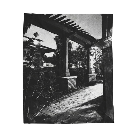 The Dark Night No. 2 Velveteen Blanket