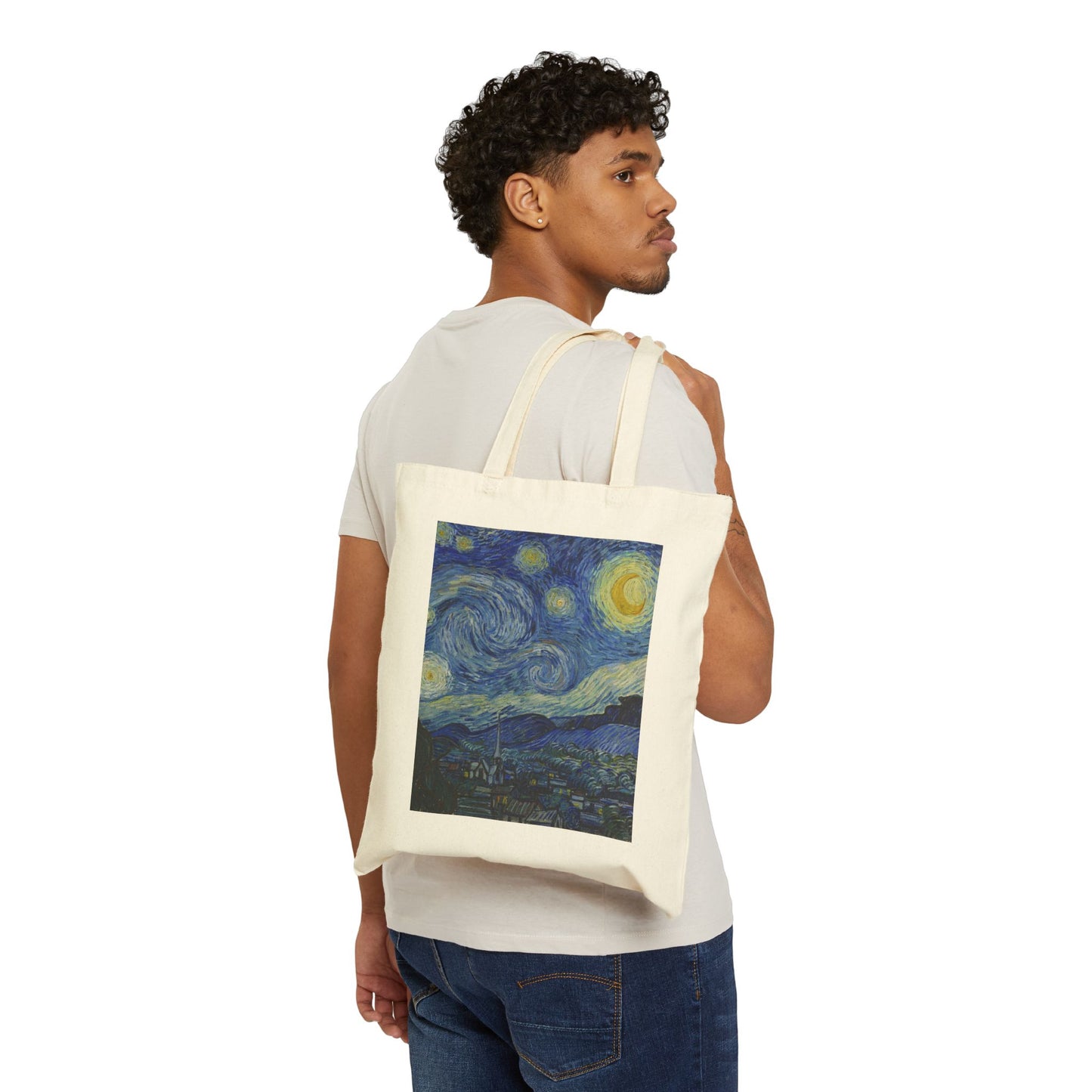 Starry Night by Van Gogh Tote Bag