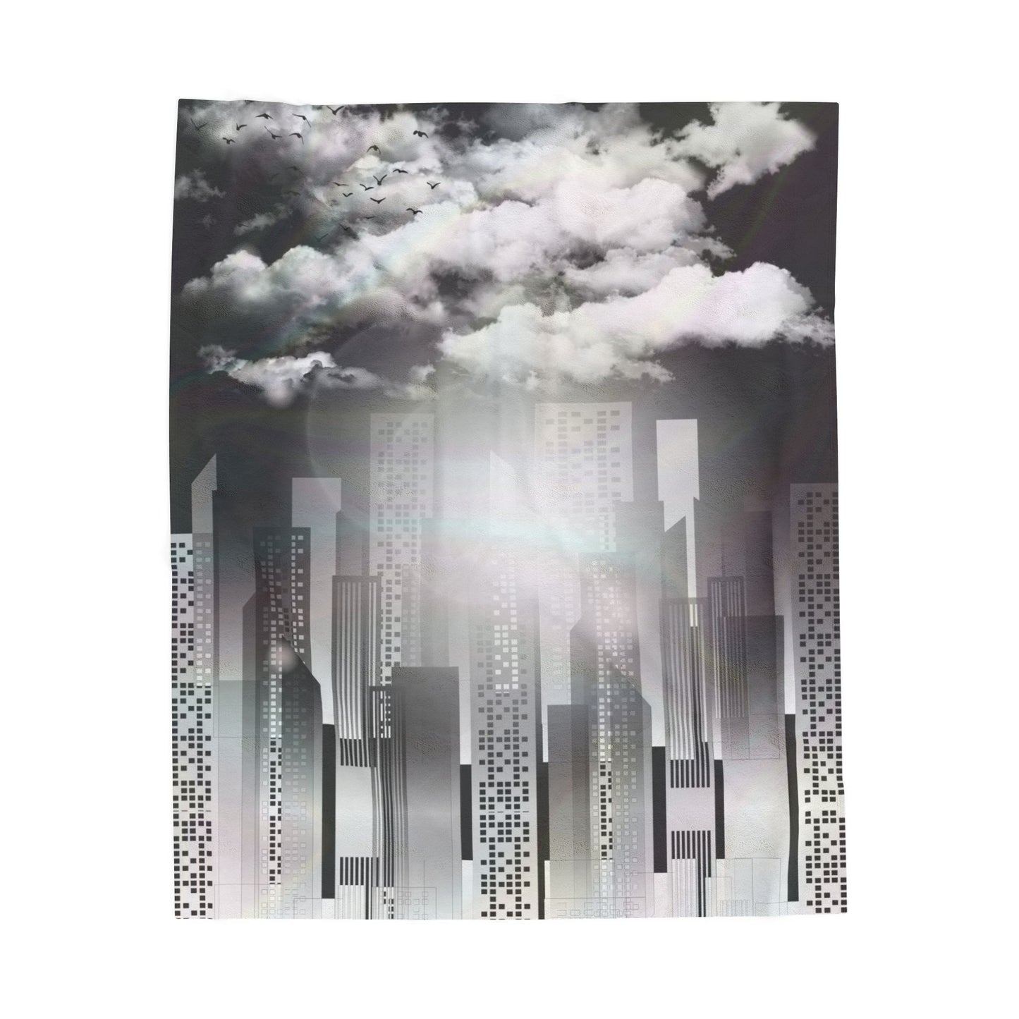 Skyline Velveteen Blanket