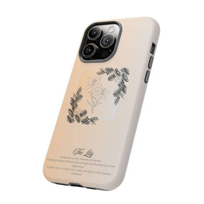 The Flower Collection Phone Case - Lily