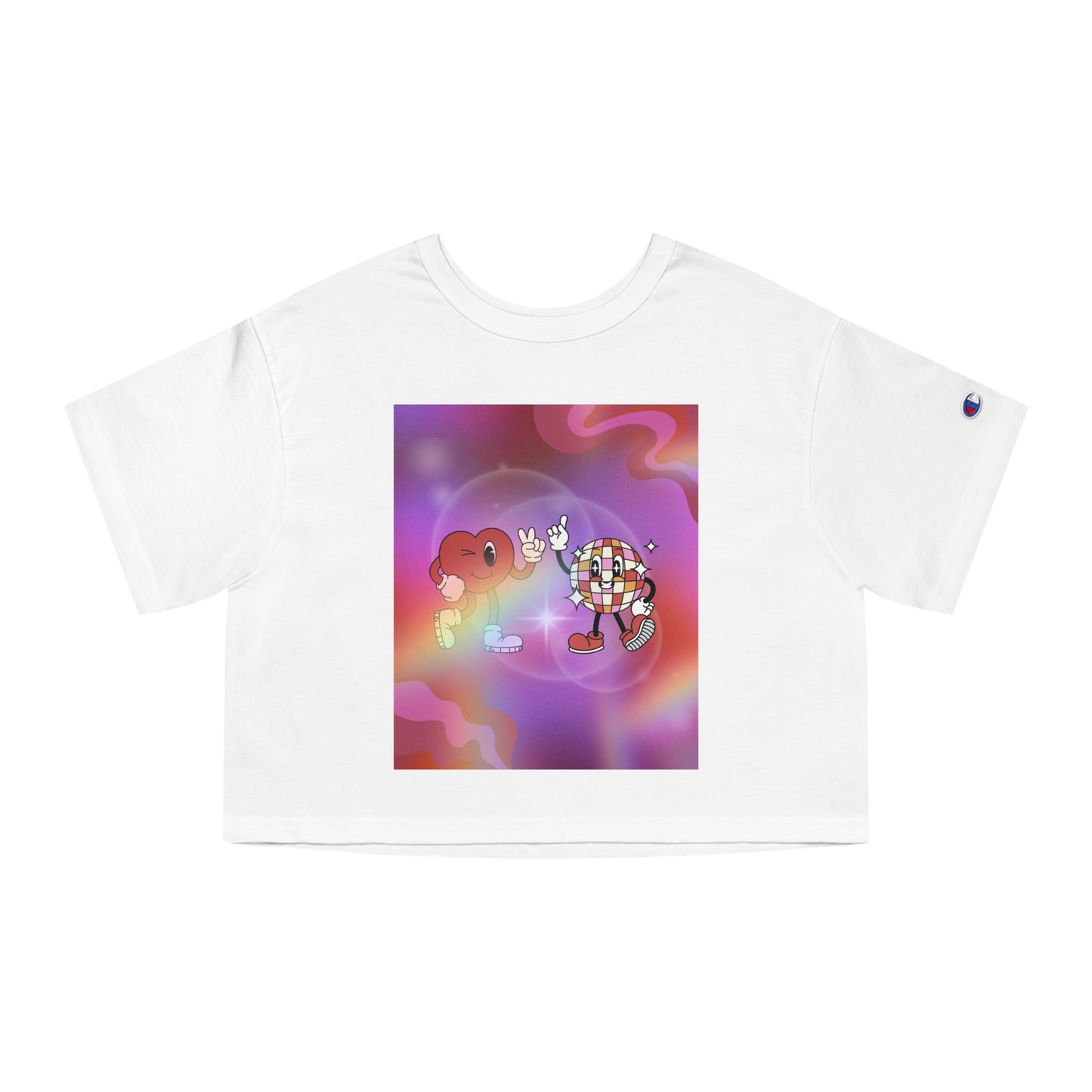 Disco Love Cropped T-Shirt