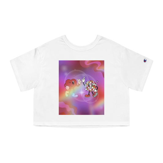 Disco Love Cropped T-Shirt