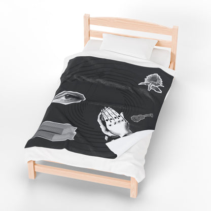 SJC's Spiral Velveteen Blanket