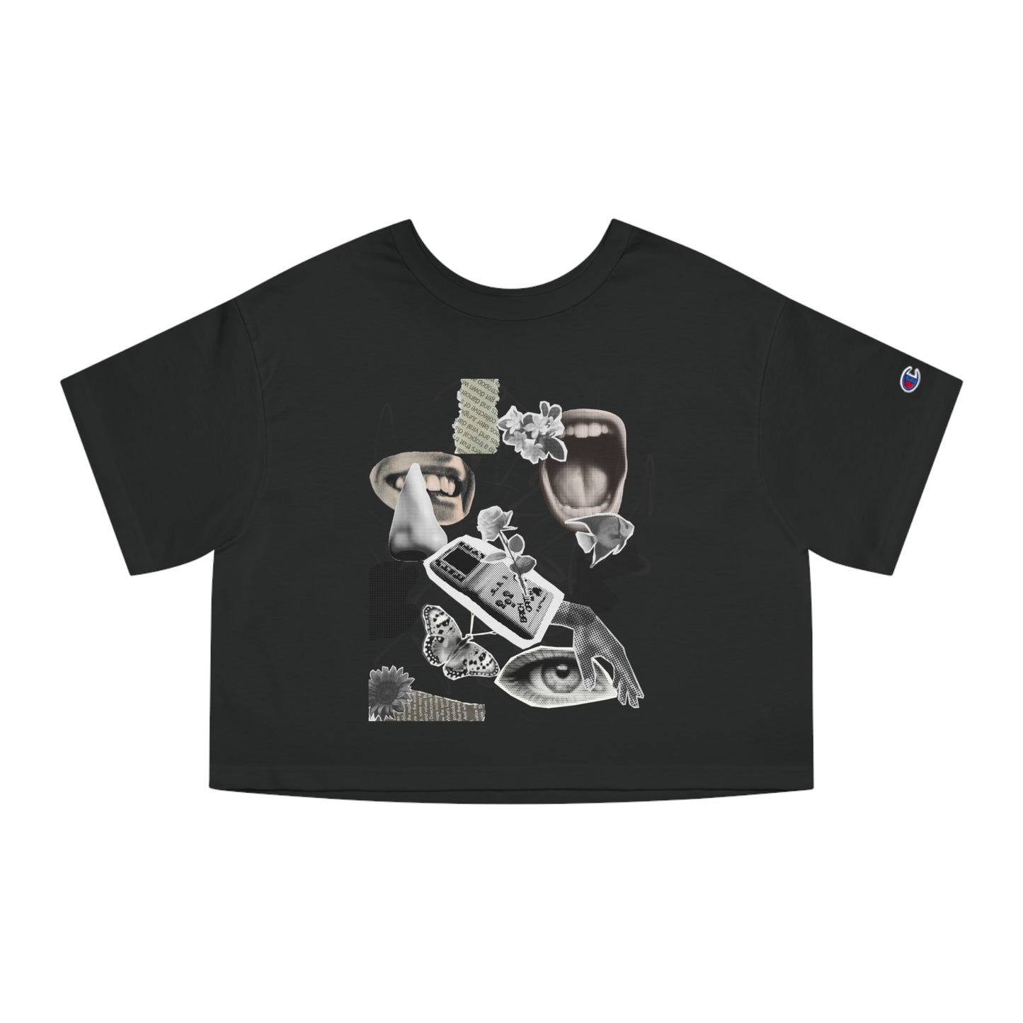 SJC's Scattered Cropped T-Shirt