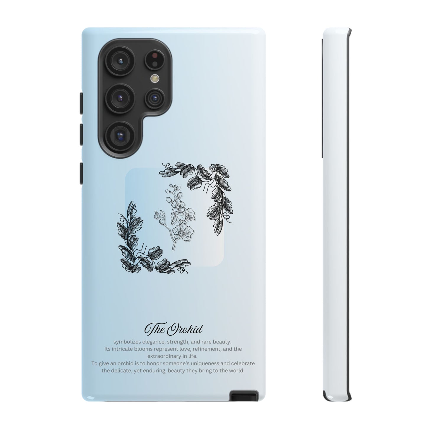 The Flower Collection Phone Case - Orchid