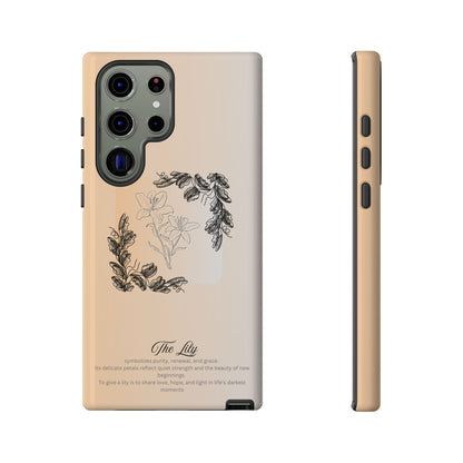 The Flower Collection Phone Case - Lily