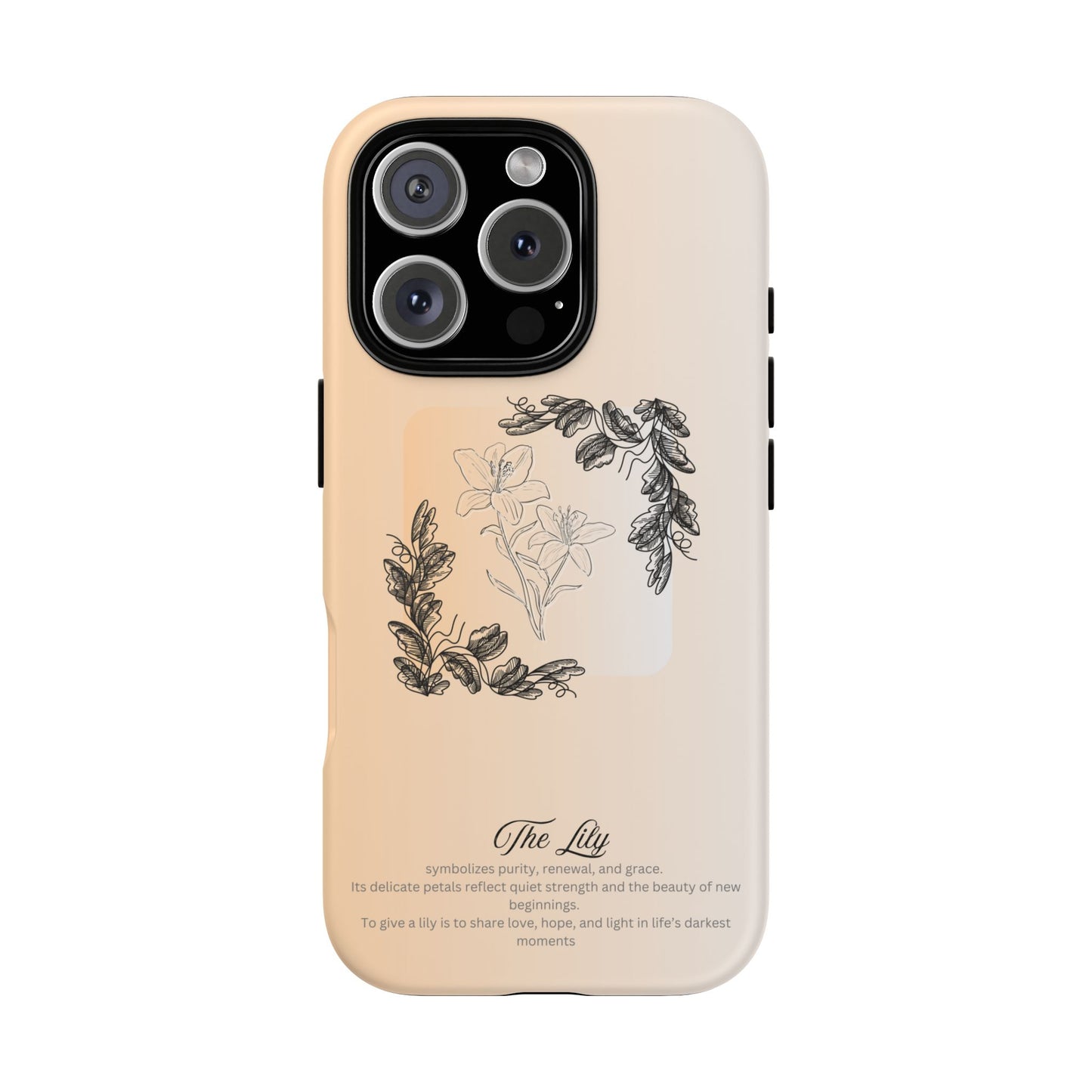 The Flower Collection Phone Case - Lily