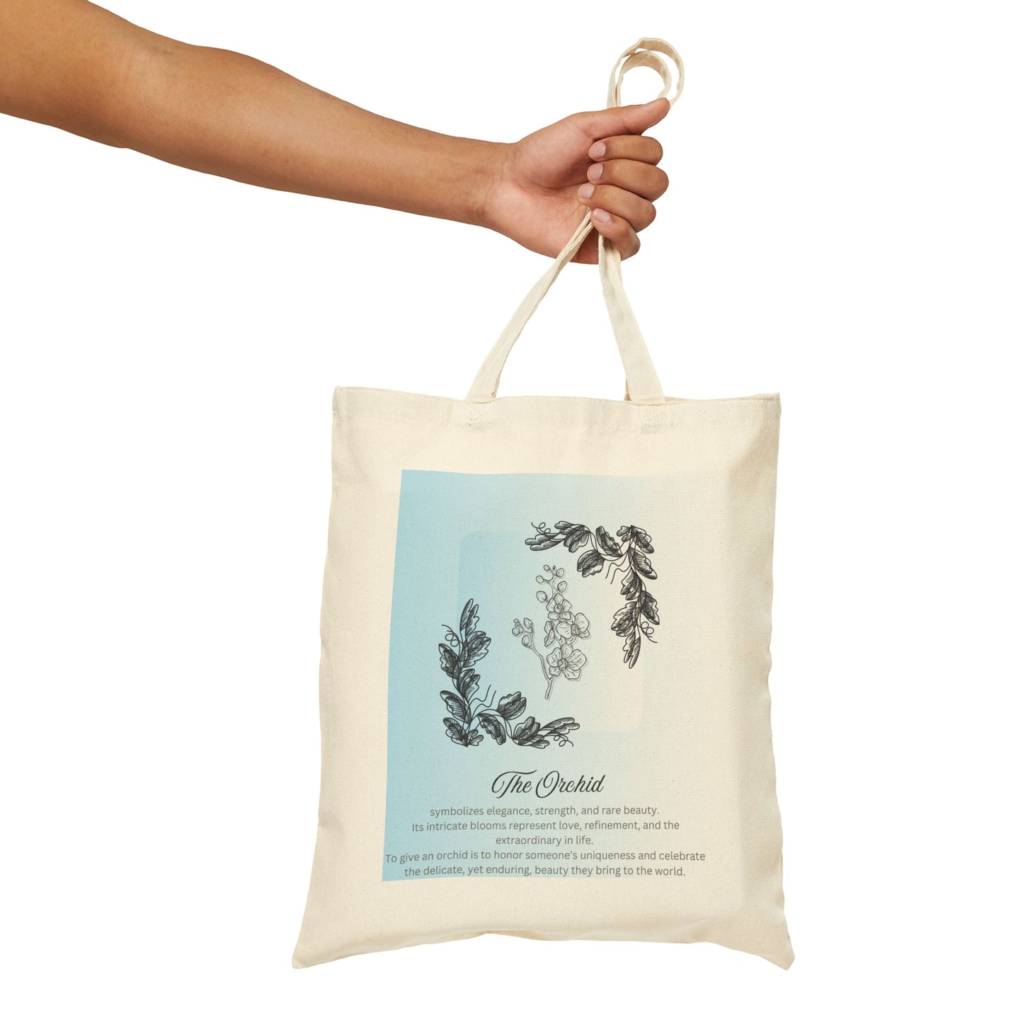 The Flower Collection Tote Bag - Orchid