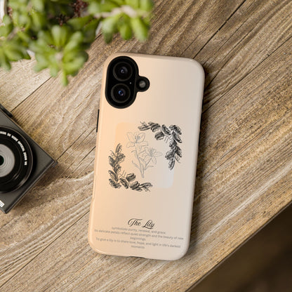 The Flower Collection Phone Case - Lily