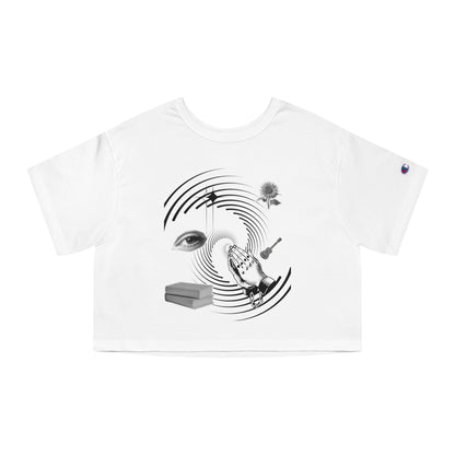 SJC's Spiral Cropped T-Shirt