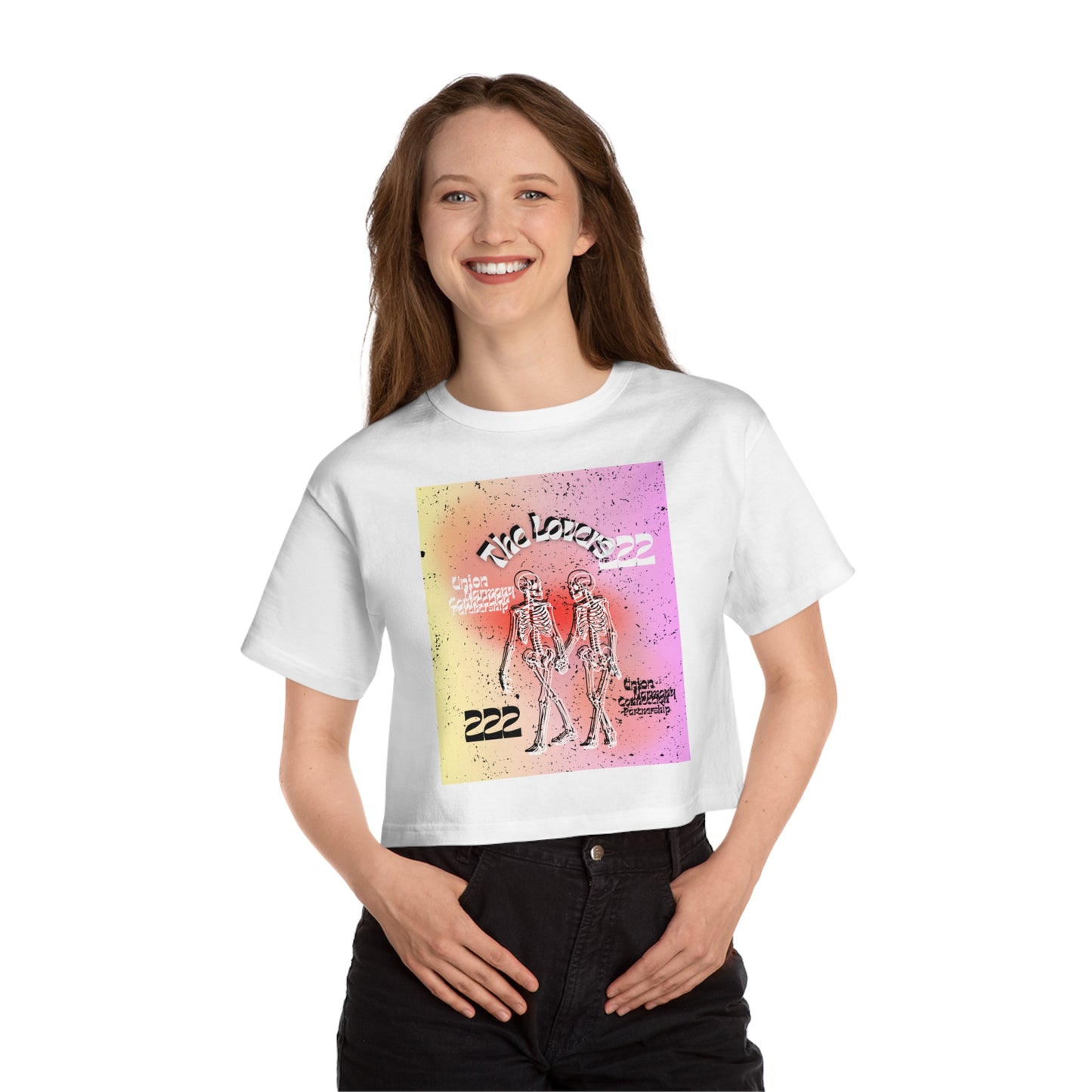 The Lovers Cropped T-Shirt