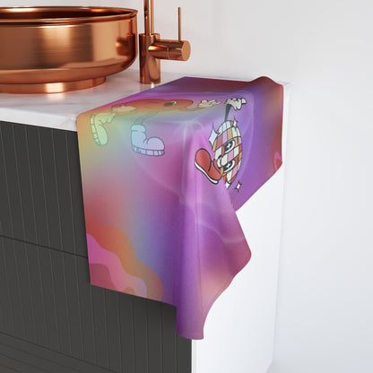 Disco Love Hand Towel