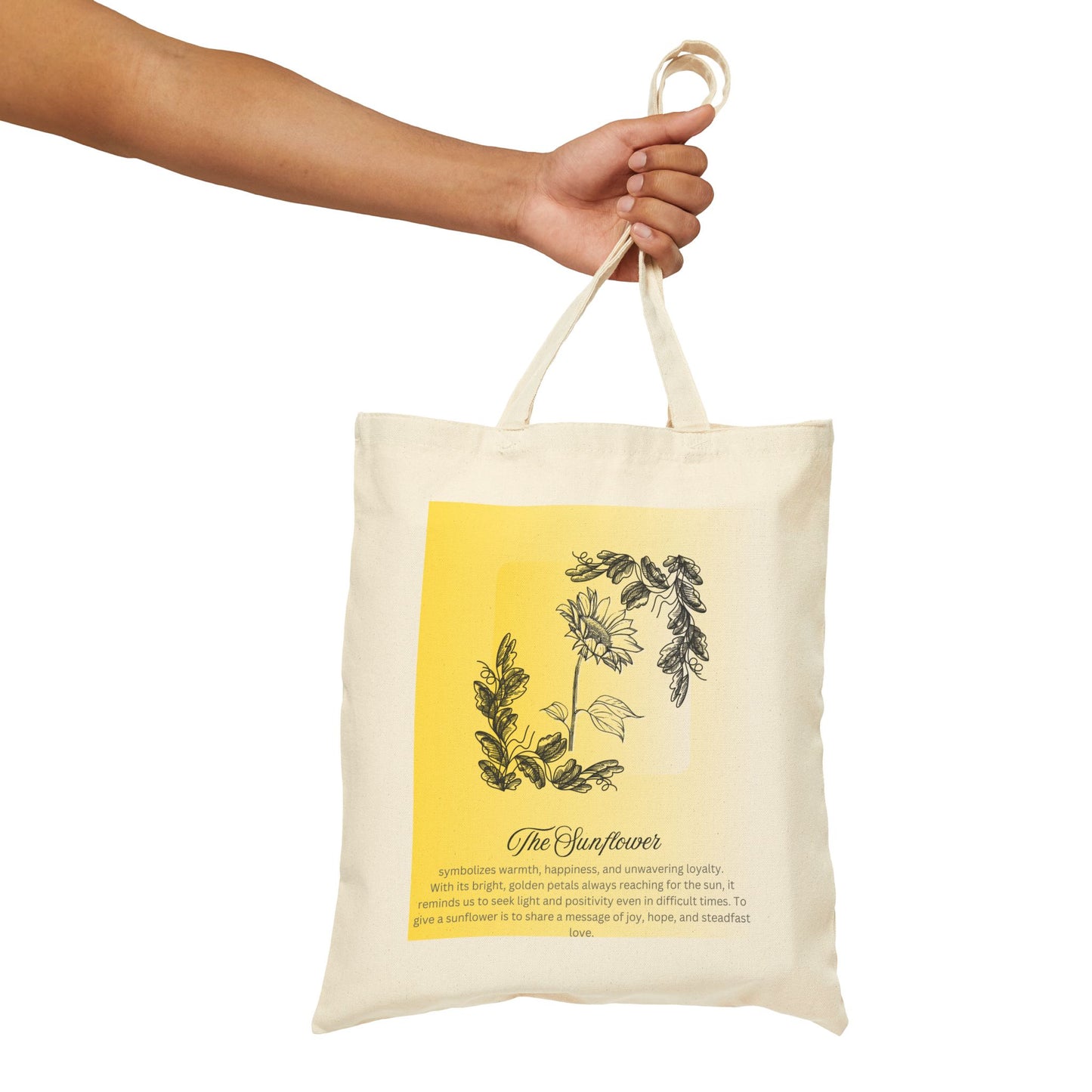 The Flower Collection Tote Bag - Sunflower