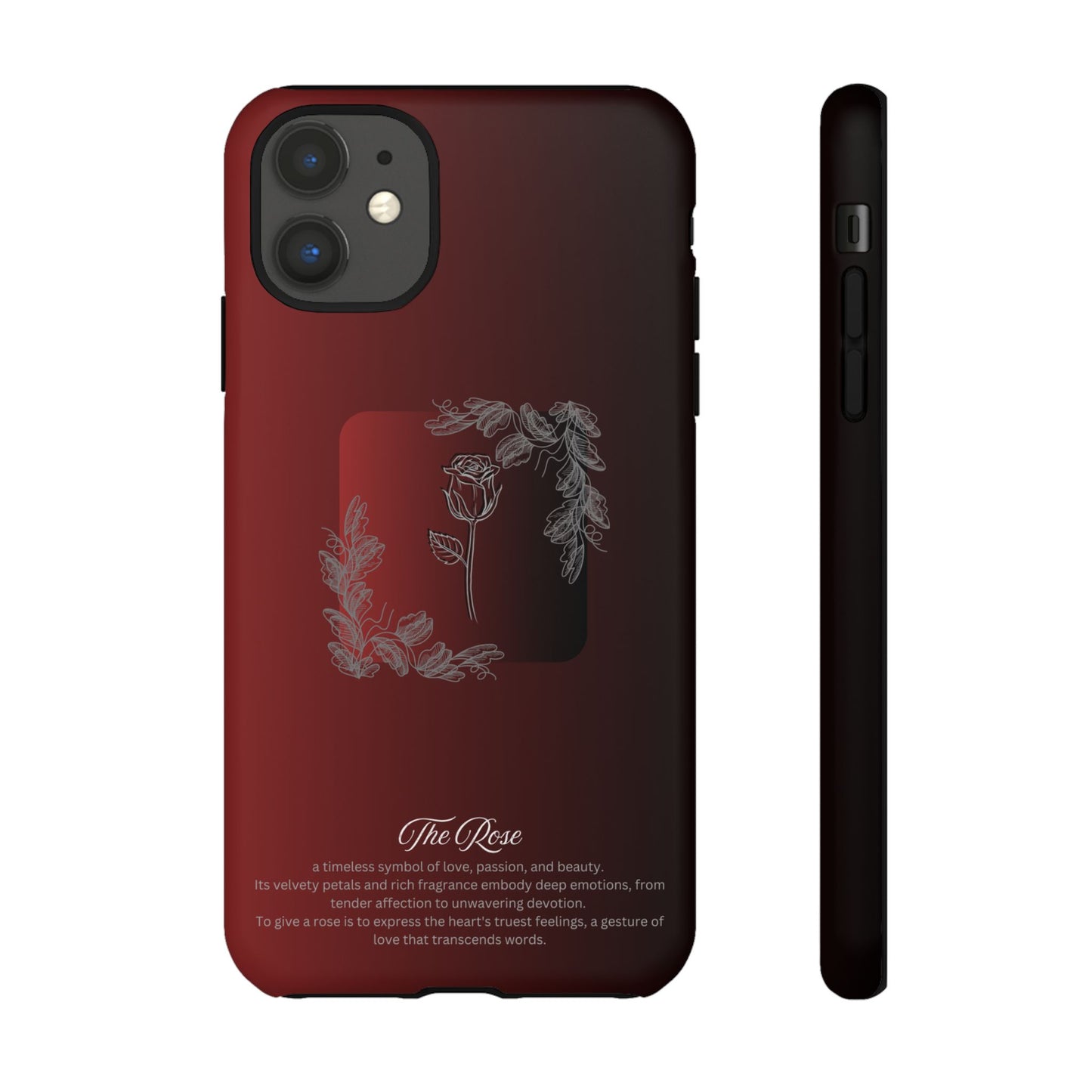 The Flower Collection Phone Case - Rose