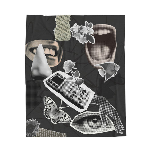 SJC's Scattered Velveteen Blanket