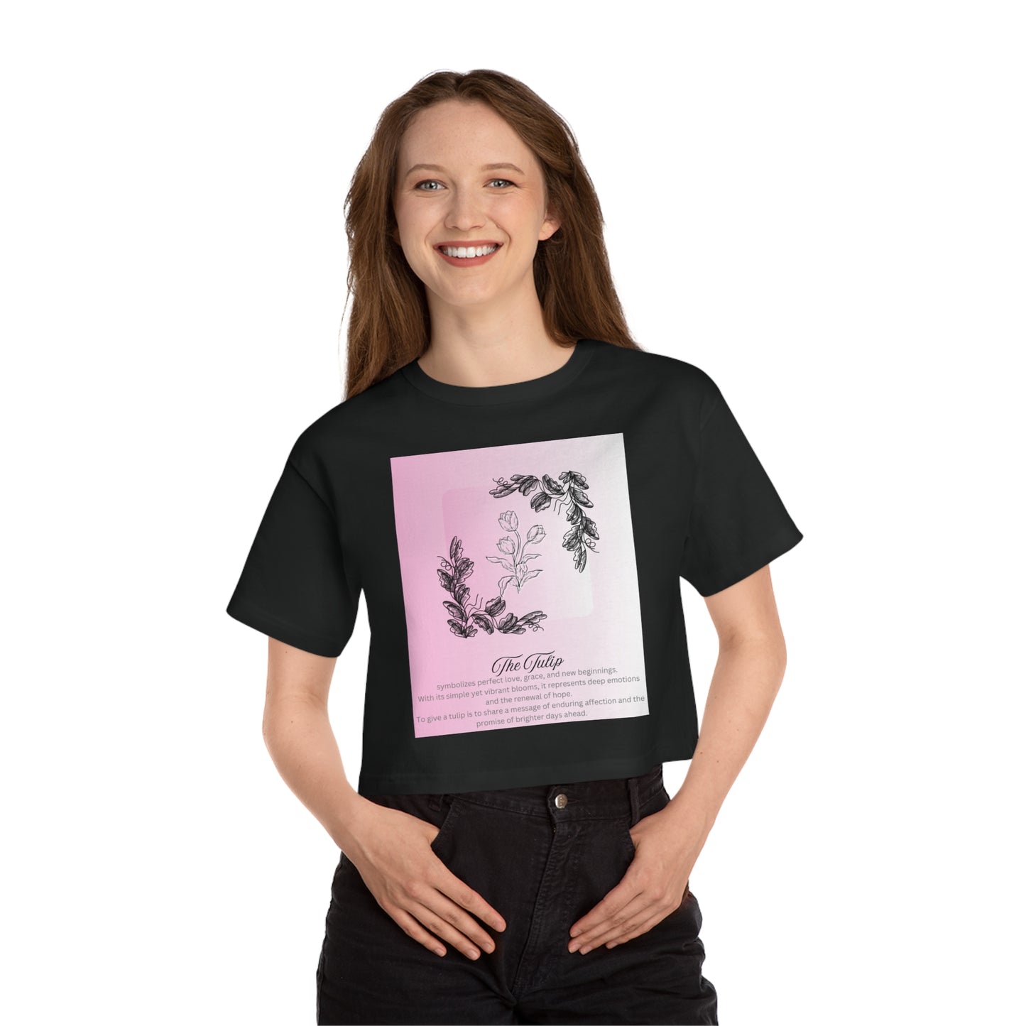 The Tulip Cropped T-Shirt
