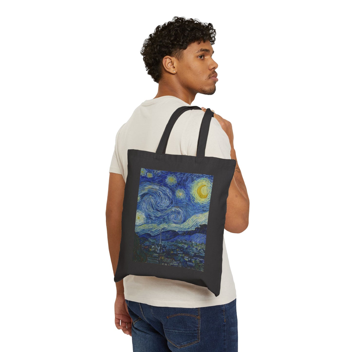 Starry Night by Van Gogh Tote Bag