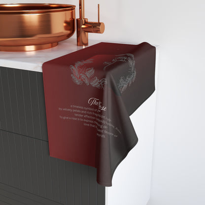 The Rose Hand Towel