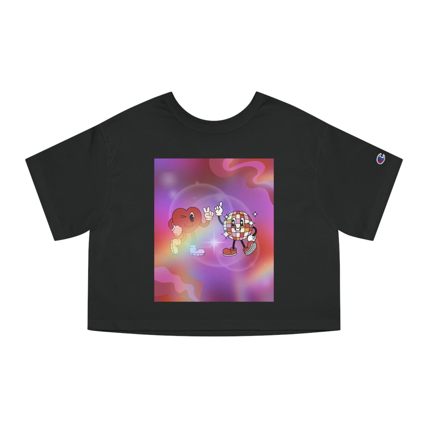 Disco Love Cropped T-Shirt