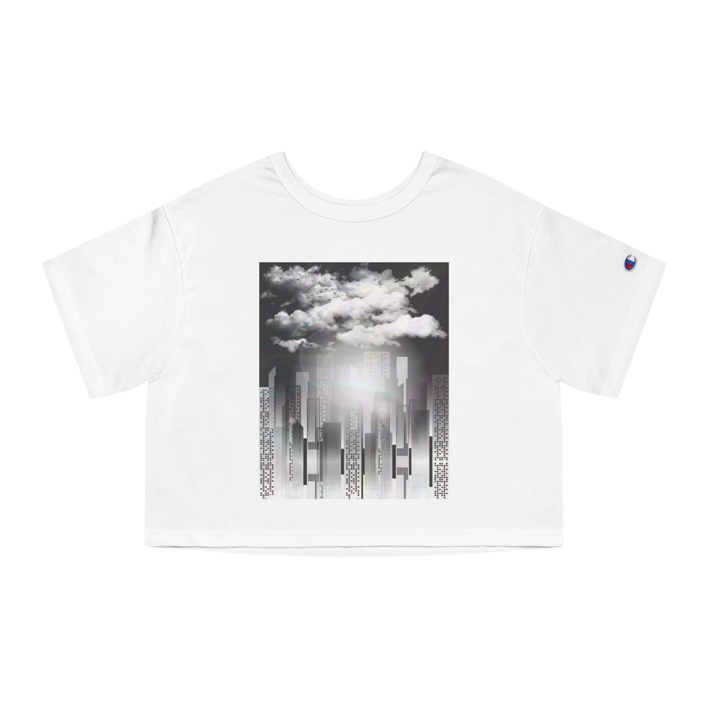Skyline Cropped T-Shirt