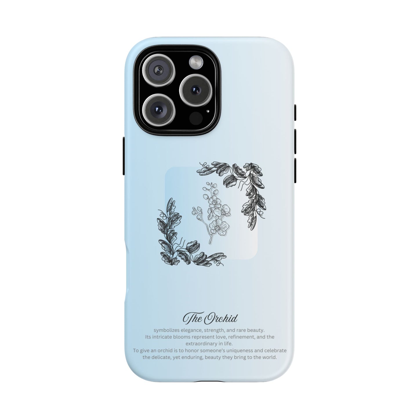 The Flower Collection Phone Case - Orchid