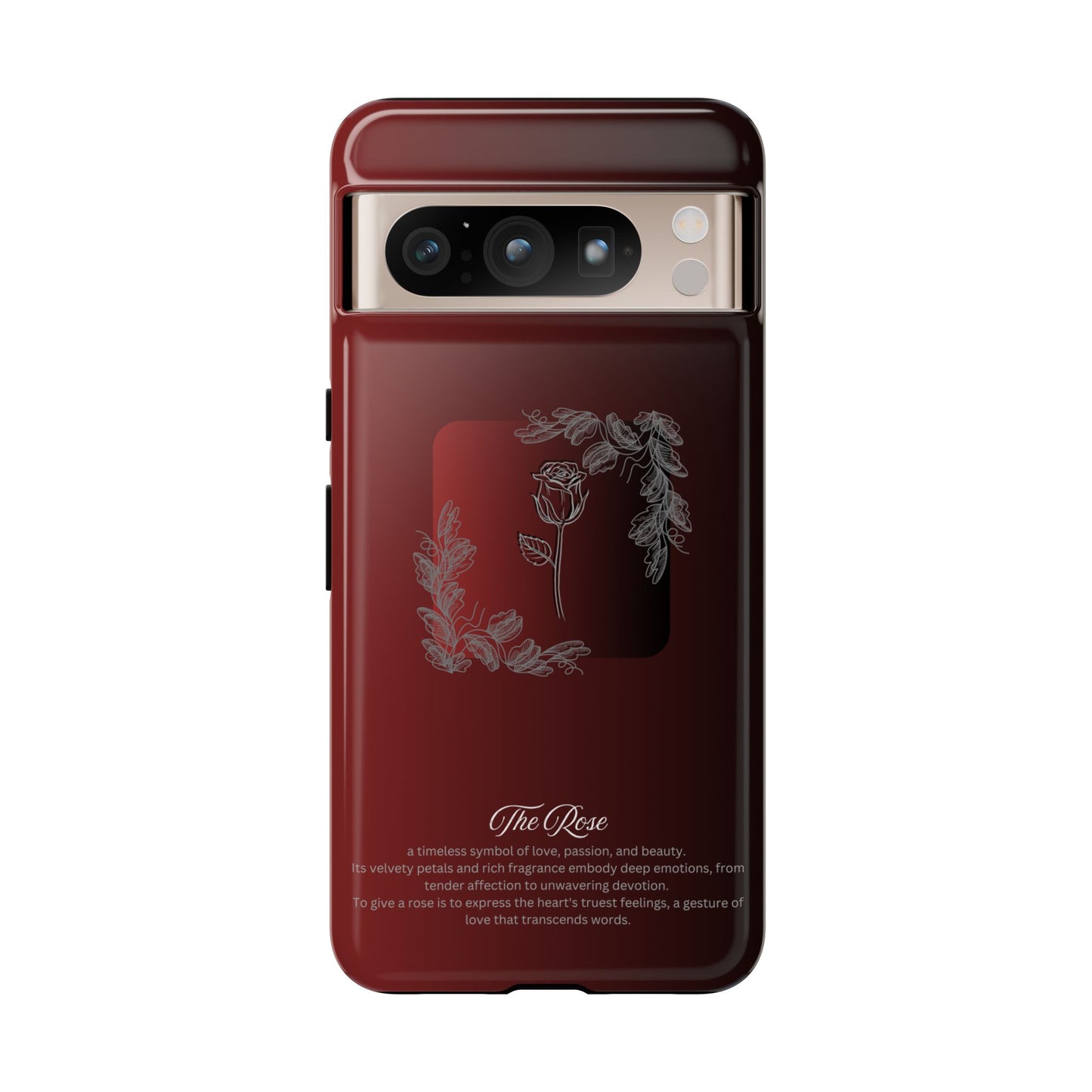 The Flower Collection Phone Case - Rose