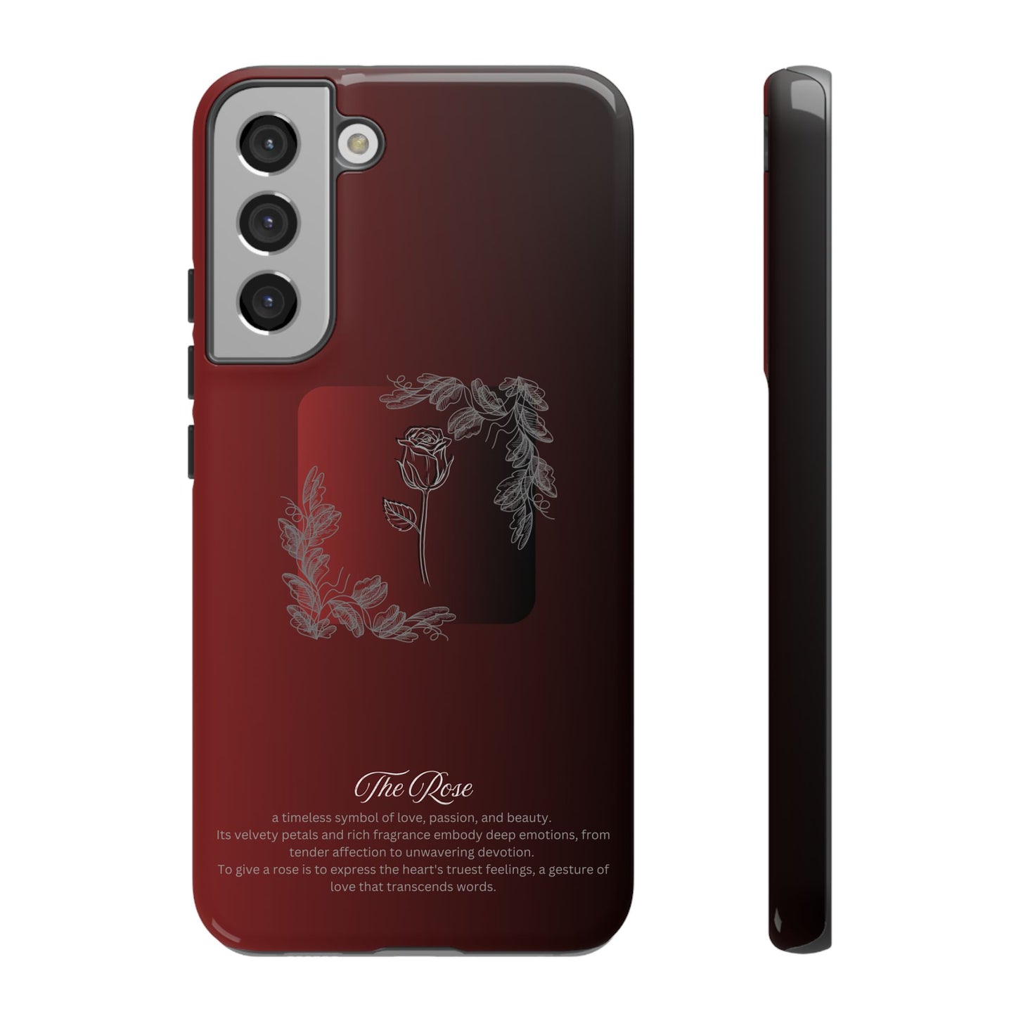 The Flower Collection Phone Case - Rose