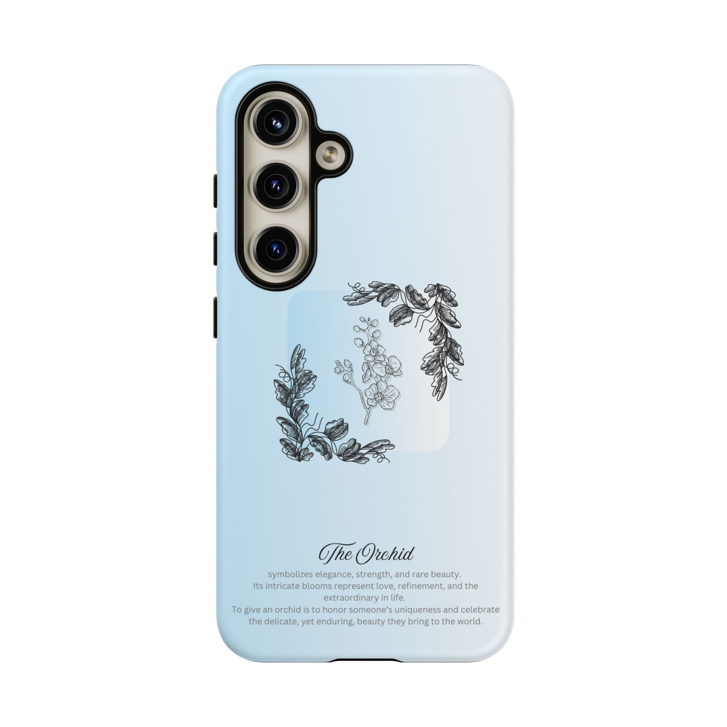 The Flower Collection Phone Case - Orchid