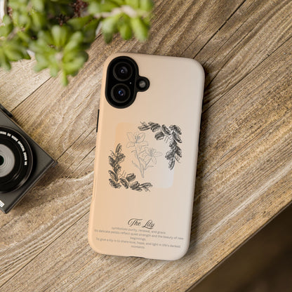 The Flower Collection Phone Case - Lily