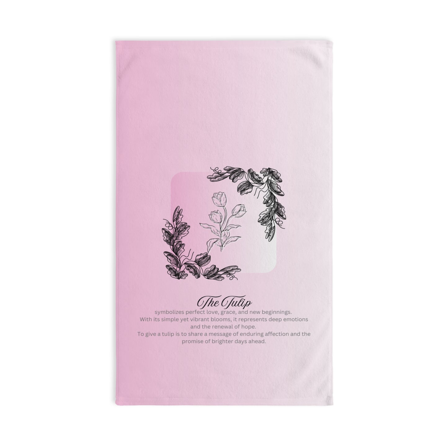 The Tulip Hand Towel