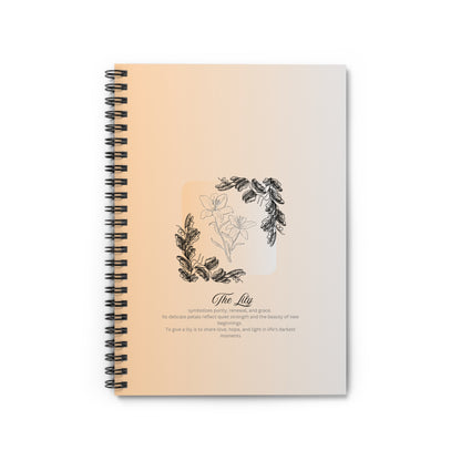 The Flower Collection Notebook - Lily