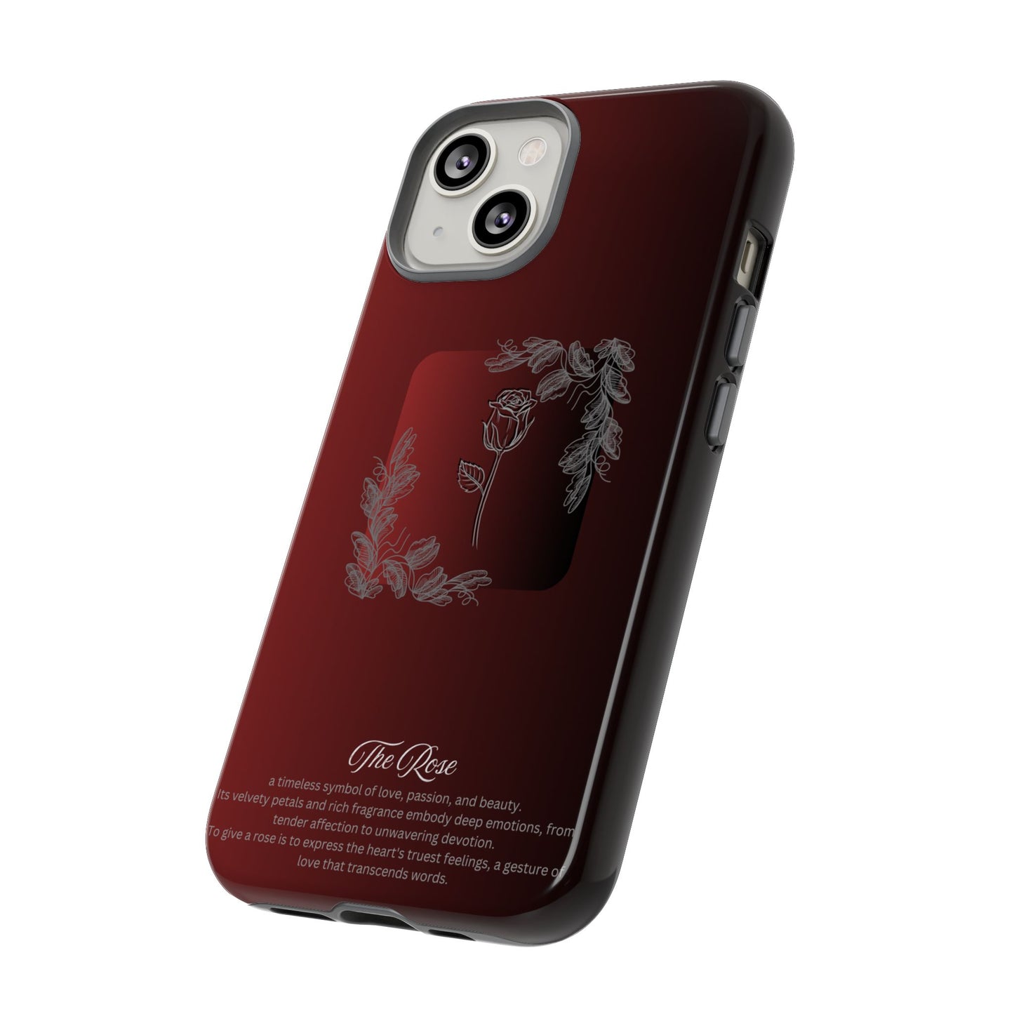 The Flower Collection Phone Case - Rose