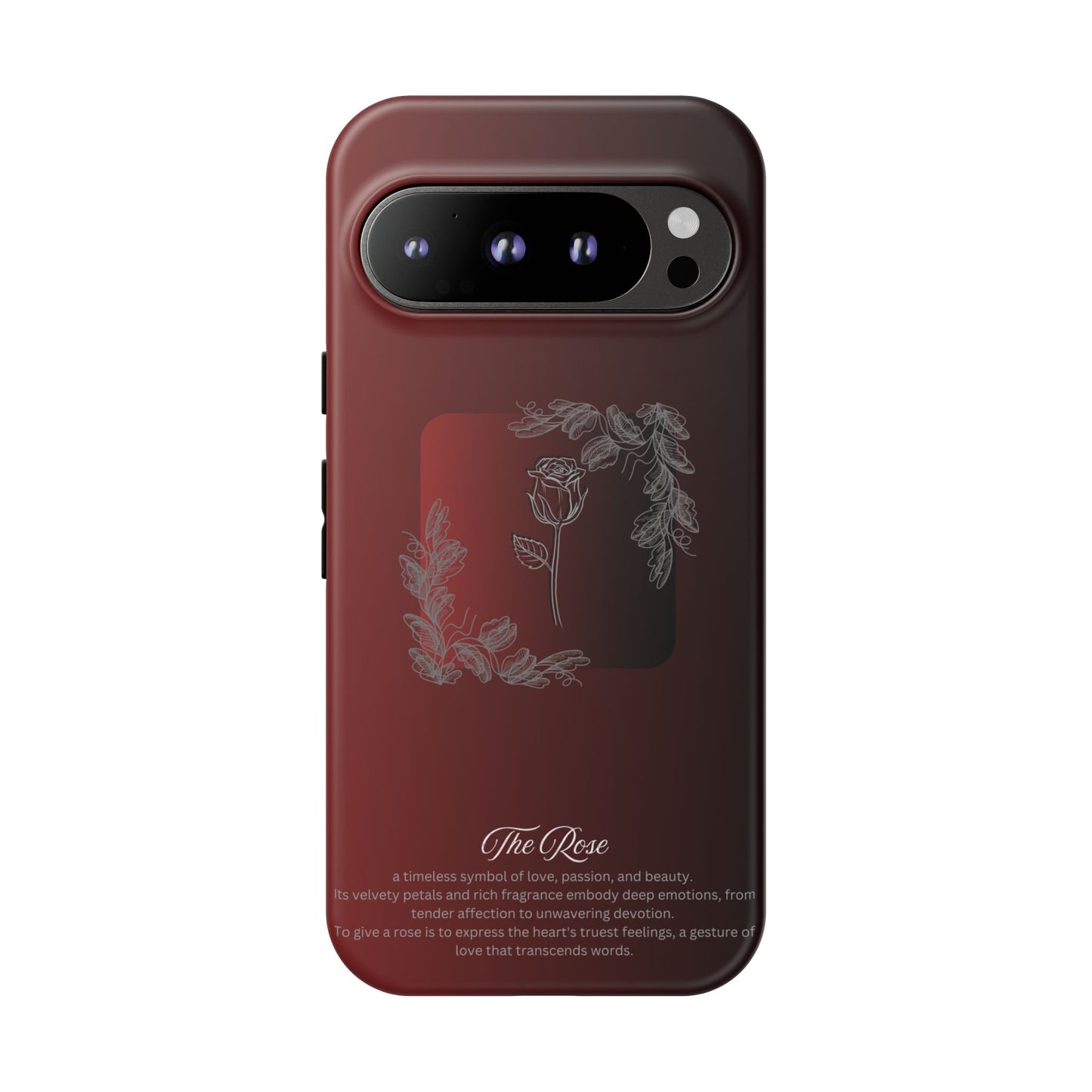 The Flower Collection Phone Case - Rose