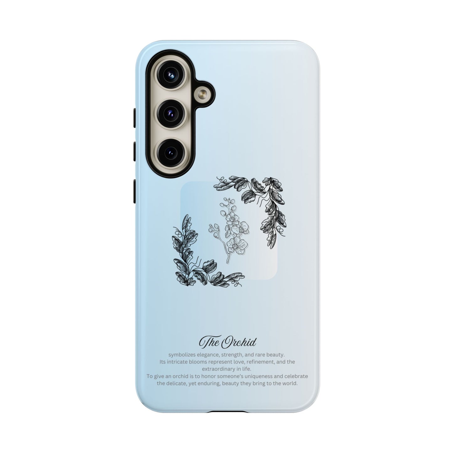 The Flower Collection Phone Case - Orchid