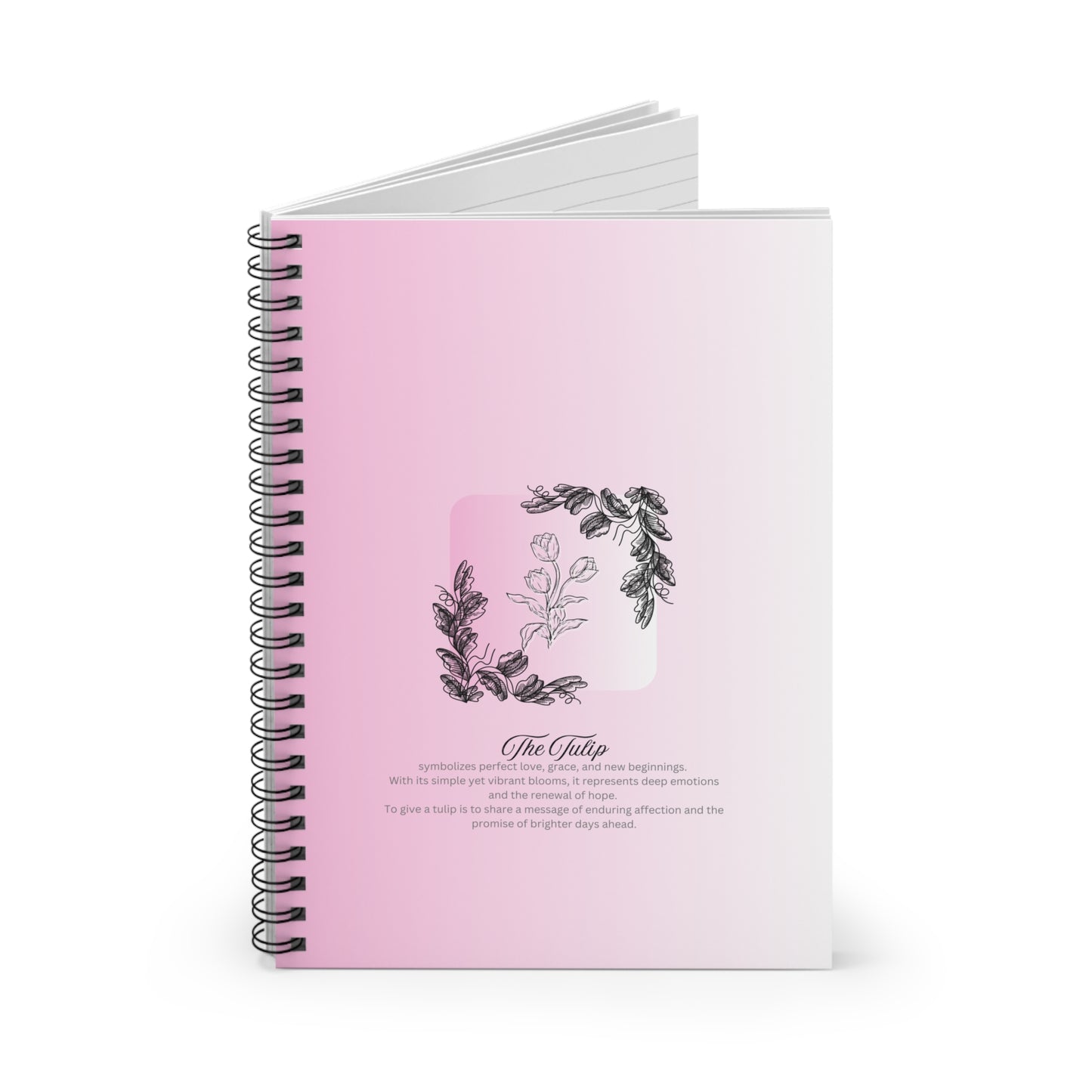 The Flower Collection Notebook - Tulip