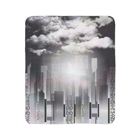 Skyline Fleece Sherpa Blanket