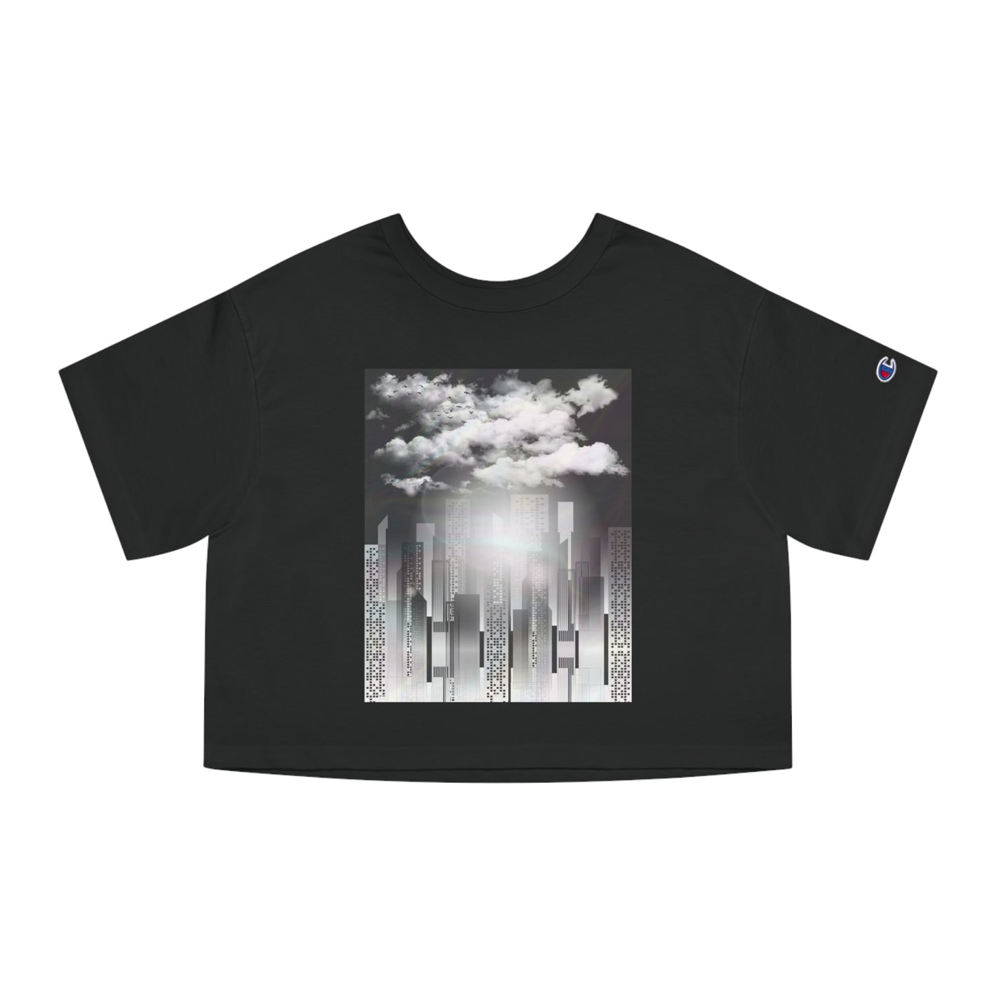 Skyline Cropped T-Shirt