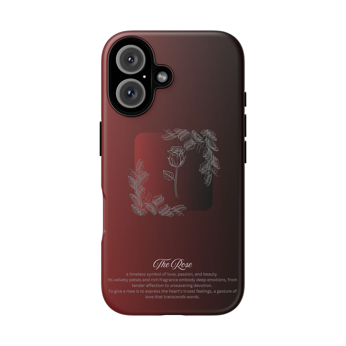 The Flower Collection Phone Case - Rose