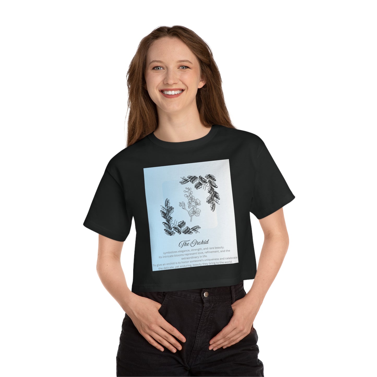 The Orchid Cropped T-Shirt