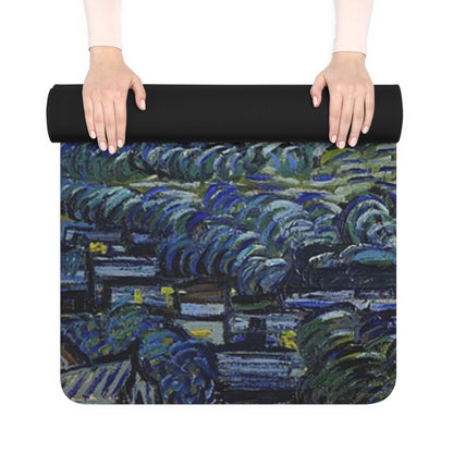 Starry Night by Van Gogh Yoga Mat
