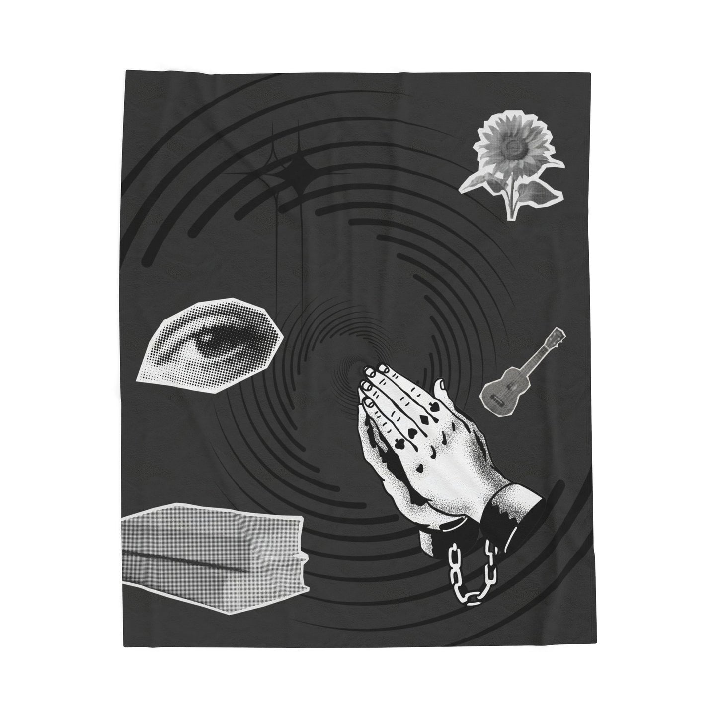 SJC's Spiral Velveteen Blanket