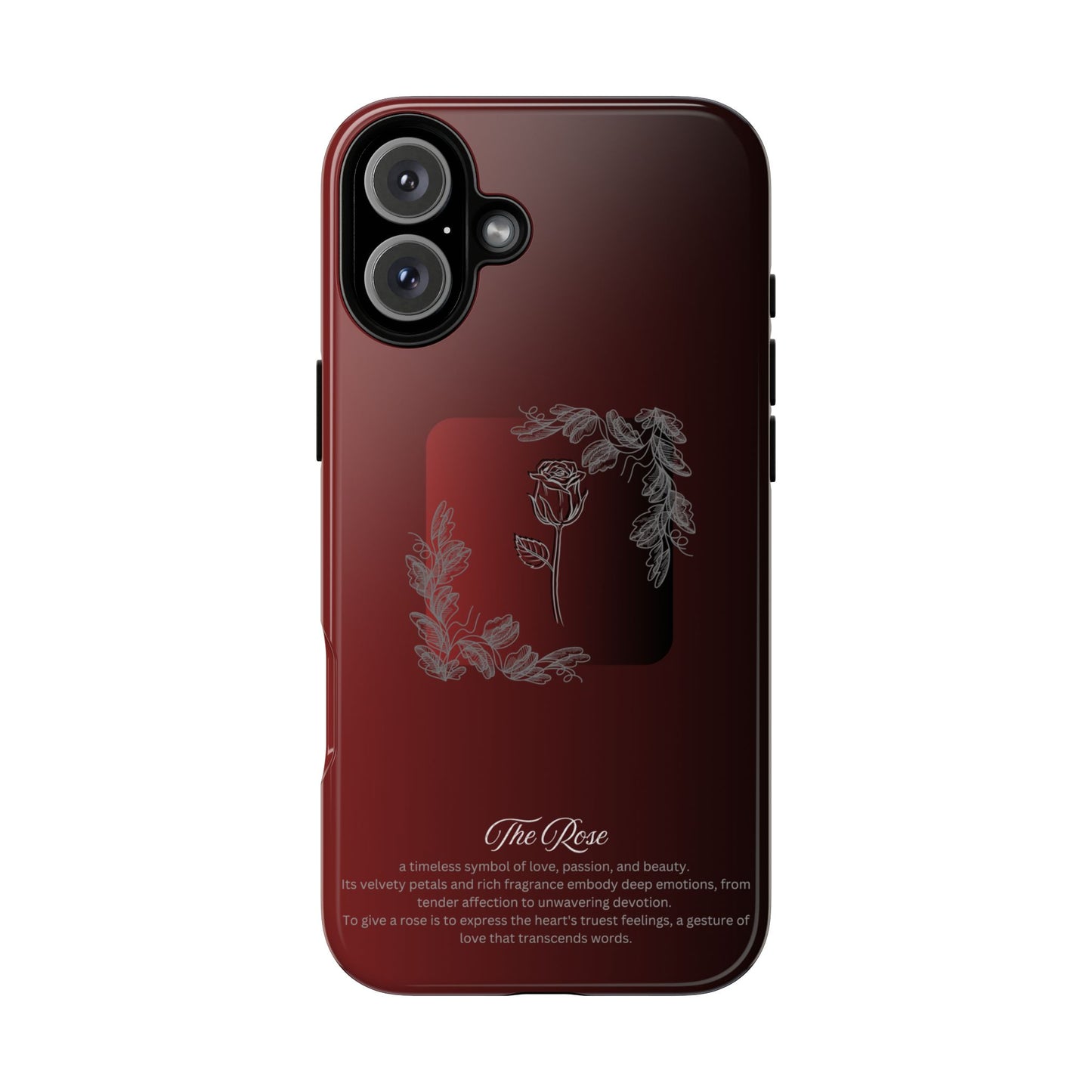 The Flower Collection Phone Case - Rose